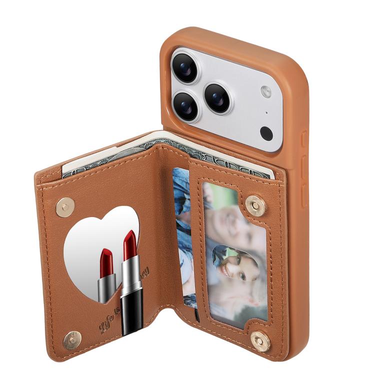 Mirror Rhombic Texture Metal Bow-knot Vegan Leather Card Bag Phone Case, For iPhone 17 Pro Max, For iPhone 17 Pro, For iPhone 17, For iPhone 16 Pro Max