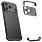 Ultra-thin Frameless Titanium Alloy Four Corner Shockproof Phone Case, For iPhone 17 Pro Max, For iPhone 17 Pro, For iPhone 17, For iPhone Air