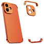 Ultra-thin Frameless Titanium Alloy Four Corner Shockproof Phone Case, For iPhone 17 Pro Max, For iPhone 17 Pro, For iPhone 17, For iPhone Air