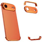 Ultra-thin Frameless Titanium Alloy Four Corner Shockproof Phone Case, For iPhone 17 Pro Max, For iPhone 17 Pro, For iPhone 17, For iPhone Air