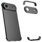 Ultra-thin Frameless Titanium Alloy Four Corner Shockproof Phone Case, For iPhone 17 Pro Max, For iPhone 17 Pro, For iPhone 17, For iPhone Air