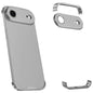 Ultra-thin Frameless Titanium Alloy Four Corner Shockproof Phone Case, For iPhone 17 Pro Max, For iPhone 17 Pro, For iPhone 17, For iPhone Air