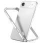 Metal Hybrid Silicone Four-Corner Shockproof Cooling Phone Frame Case, For iPhone 17, For iPhone Air