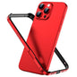 Metal Hybrid Silicone Four-Corner Shockproof Cooling Phone Frame Case, For iPhone 16 Pro Max, For iPhone 16 Pro