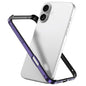 Metal Hybrid Silicone Four-Corner Shockproof Cooling Phone Frame Case, For iPhone 16 Plus, For iPhone 16