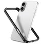 Metal Hybrid Silicone Four-Corner Shockproof Cooling Phone Frame Case, For iPhone 16 Plus, For iPhone 16