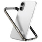 Metal Hybrid Silicone Four-Corner Shockproof Cooling Phone Frame Case, For iPhone 16 Plus, For iPhone 16