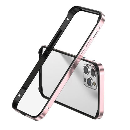 Metal Hybrid Silicone Four-Corner Shockproof Cooling Phone Frame Case, For iPhone 13 Pro Max