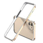 Metal Hybrid Silicone Four-Corner Shockproof Cooling Phone Frame Case, For iPhone 13 Pro Max, For iPhone 13 Pro