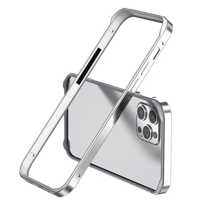 Metal Hybrid Silicone Four-Corner Shockproof Cooling Phone Frame Case, For iPhone 13 Pro Max, For iPhone 13 Pro
