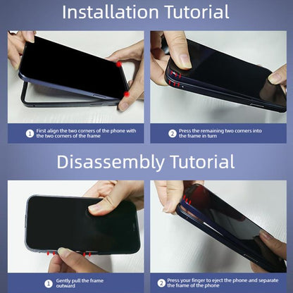 Metal Hybrid Silicone Four-Corner Shockproof Cooling Phone Frame Case, For iPhone 16 Pro Max, For iPhone 16 Pro