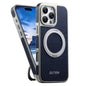 Suteni G6 Crazy Horse Texture Electroplated 360 Rotation Holder Magnetic Phone Case, For iPhone 13 Pro Max, For iPhone 13 Pro