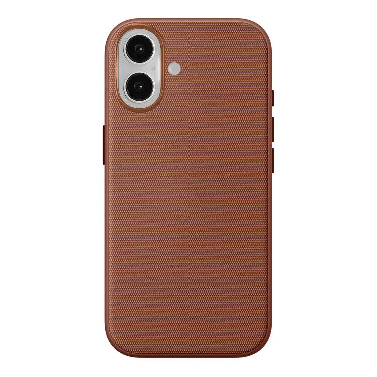 Official Tech Fabric Texture Side-Stick TPU Magnetic Phone Case, No AI Camera Button, For iPhone 16 Pro Max, For iPhone 16 Pro, For iPhone 16, For iPhone 15 Pro Max
