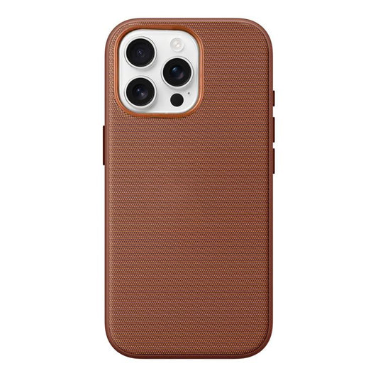 Official Tech Fabric Texture Side-Adhesive TPU Magnetic Phone Case with Camera Button, For iPhone 13 Pro Max, For iPhone 13 Pro, For iPhone 13