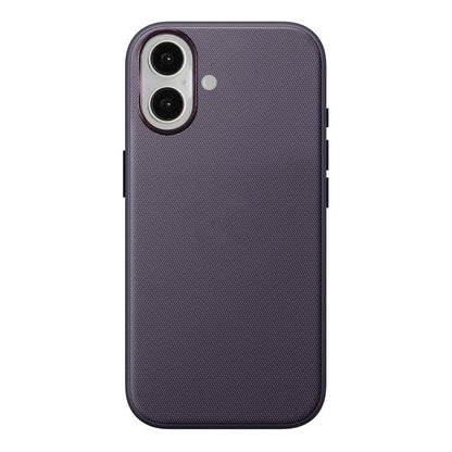 Official Tech Fabric Texture Side-Stick TPU Magnetic Phone Case, No AI Camera Button, For iPhone 16 Pro Max, For iPhone 16 Pro, For iPhone 16, For iPhone 15 Pro Max