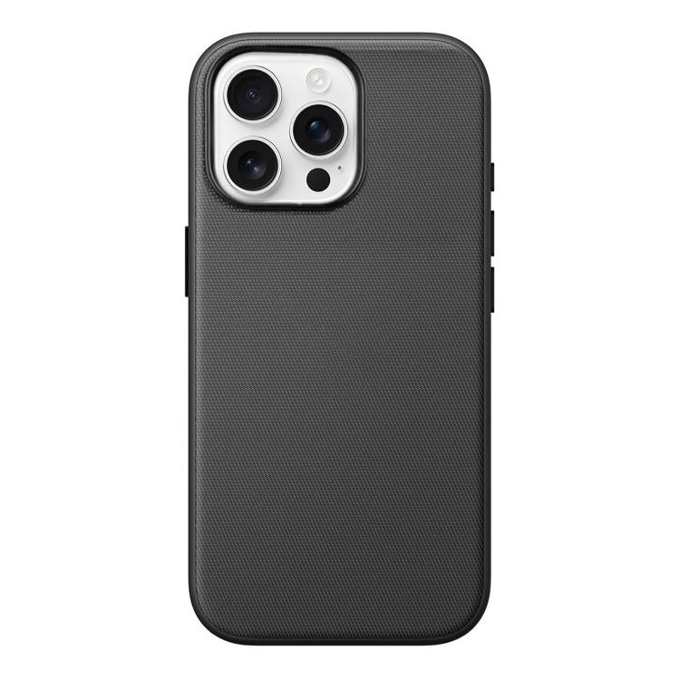 Official Tech Fabric Texture Side-Adhesive TPU Magnetic Phone Case with Camera Button, For iPhone 13 Pro Max, For iPhone 13 Pro, For iPhone 13
