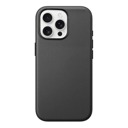Official Tech Fabric Texture Side-Adhesive TPU Magnetic Phone Case with Camera Button, For iPhone 13 Pro Max, For iPhone 13 Pro, For iPhone 13