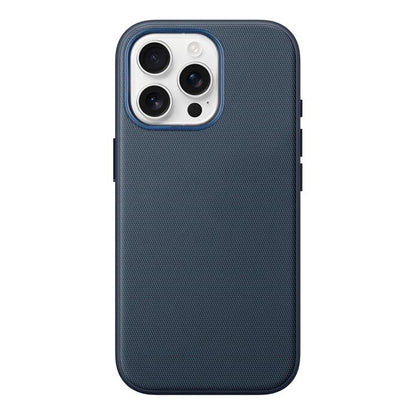 Official Tech Fabric Texture Side-Adhesive TPU Magnetic Phone Case with Camera Button, For iPhone 13 Pro Max, For iPhone 13 Pro, For iPhone 13