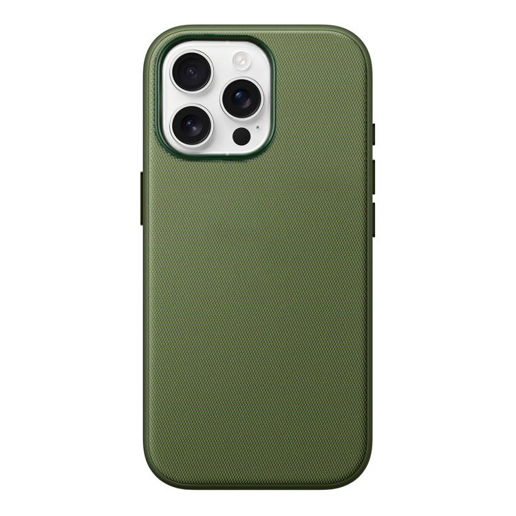 Official Tech Fabric Texture Side-Adhesive TPU Magnetic Phone Case with Camera Button, For iPhone 13 Pro Max, For iPhone 13 Pro, For iPhone 13