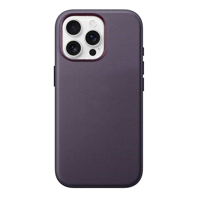 Official Tech Fabric Texture Side-Adhesive TPU Magnetic Phone Case with Camera Button, For iPhone 13 Pro Max, For iPhone 13 Pro, For iPhone 13