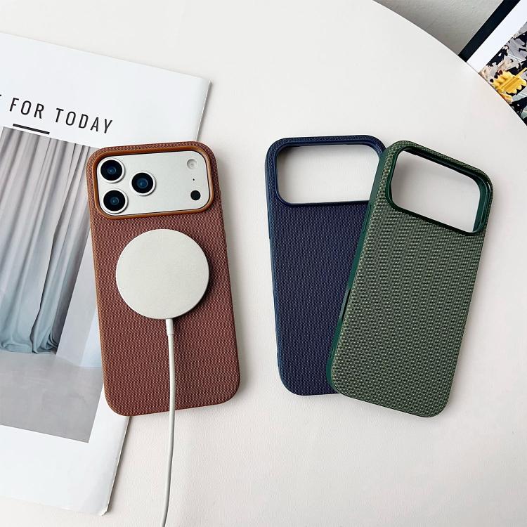 Official Tech Fabric Texture Side-Stick TPU Magnetic Phone Case, No AI Camera Button, For iPhone 15 Pro, For iPhone 15, For iPhone 14, For iPhone 14 Pro