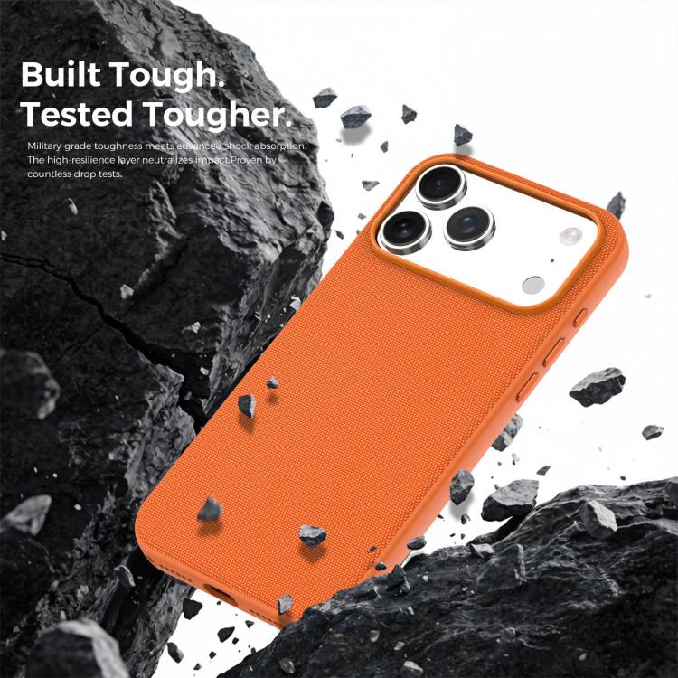 Official Tech Fabric Texture Side-Adhesive TPU Magnetic Phone Case with Camera Button, For iPhone 14, For iPhone 14 Pro, For iPhone 14 Pro Max