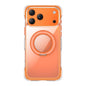 Vacuum-Sealed Transparent Airbag Magnetic Rotation Holder Acrylic Phone Case, For iPhone 17 Pro Max, For iPhone 17 Pro, For iPhone 17