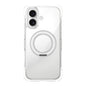 Vacuum-Sealed Transparent Airbag Magnetic Rotation Holder Acrylic Phone Case, For iPhone 17 Pro Max, For iPhone 17 Pro, For iPhone 17