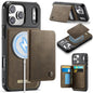 CaseMe Me80 Series Detachable Wallet Magnetic RFID Vegan Leather Phone Case, For iPhone 17e / 16e, For iPhone 17 Pro Max, For iPhone 17 Pro, For iPhone 17