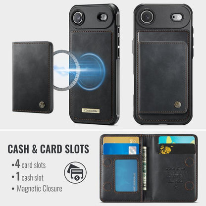 CaseMe Me80 Series Detachable Wallet Magnetic RFID Vegan Leather Phone Case, For iPhone Air, For iPhone 16 Pro Max, For iPhone 16 Pro, For iPhone 16 Plus