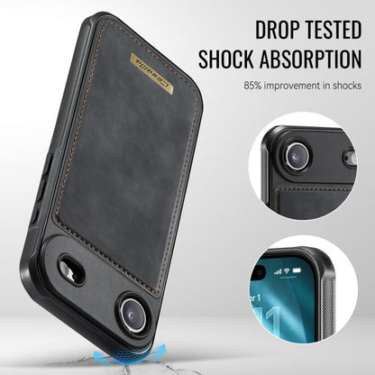 CaseMe Me80 Series Detachable Wallet Magnetic RFID Vegan Leather Phone Case, For iPhone Air, For iPhone 16 Pro Max, For iPhone 16 Pro, For iPhone 16 Plus