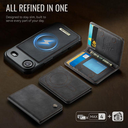 CaseMe Me80 Series Detachable Wallet Magnetic RFID Vegan Leather Phone Case, For iPhone Air, For iPhone 16 Pro Max, For iPhone 16 Pro, For iPhone 16 Plus