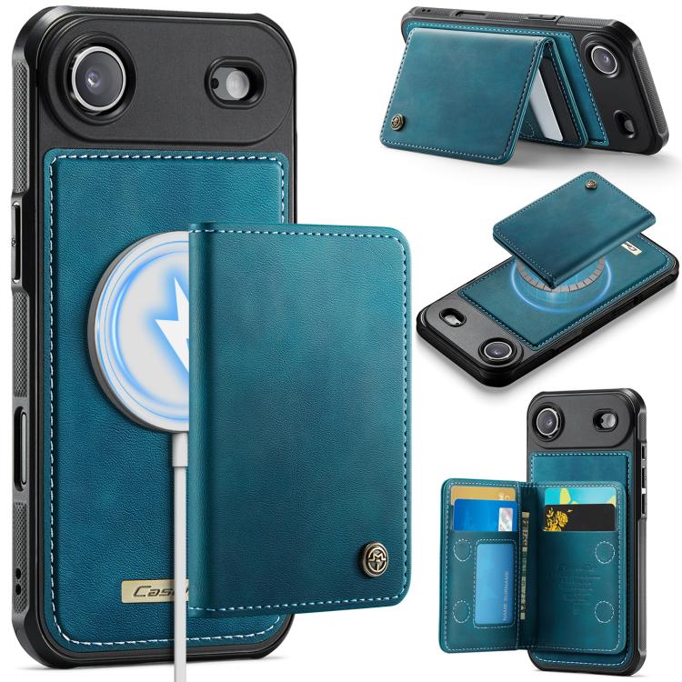 CaseMe Me80 Series Detachable Wallet Magnetic RFID Vegan Leather Phone Case, For iPhone Air, For iPhone 16 Pro Max, For iPhone 16 Pro, For iPhone 16 Plus