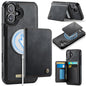 CaseMe Me80 Series Detachable Wallet Magnetic RFID Vegan Leather Phone Case, For iPhone 16, For iPhone 15 Pro Max, For iPhone 15 Pro, For iPhone 15 Plus / 14 Plus