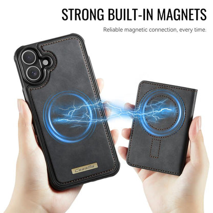 CaseMe Me80 Series Detachable Wallet Magnetic RFID Vegan Leather Phone Case, For iPhone 16, For iPhone 15 Pro Max, For iPhone 15 Pro, For iPhone 15 Plus / 14 Plus