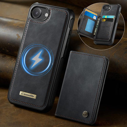 CaseMe Me80 Series Detachable Wallet Magnetic RFID Vegan Leather Phone Case, For iPhone 17e / 16e, For iPhone 17 Pro Max, For iPhone 17 Pro, For iPhone 17