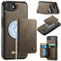 CaseMe Me80 Series Detachable Wallet Magnetic RFID Vegan Leather Phone Case, For iPhone 17e / 16e, For iPhone 17 Pro Max, For iPhone 17 Pro, For iPhone 17