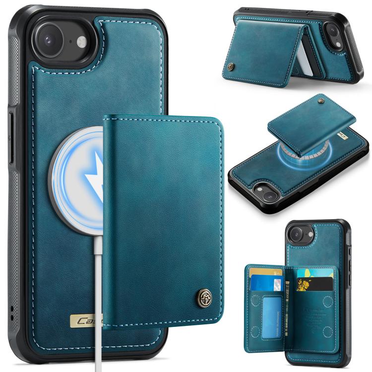 CaseMe Me80 Series Detachable Wallet Magnetic RFID Vegan Leather Phone Case, For iPhone 17e / 16e, For iPhone 17 Pro Max, For iPhone 17 Pro, For iPhone 17