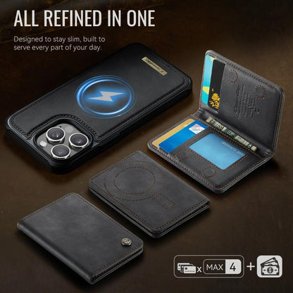 CaseMe Me80 Series Detachable Wallet Magnetic RFID Vegan Leather Phone Case, For iPhone 13 Pro Max, For iPhone 13 Pro, For iPhone 13, For iPhone 12 / 12 Pro