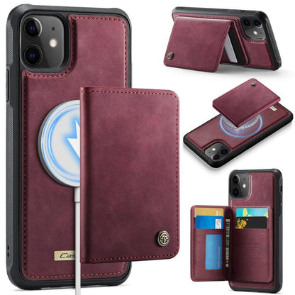 CaseMe Me80 Series Detachable Wallet Magnetic RFID Vegan Leather Phone Case, For iPhone 12 Pro Max, For iPhone 11 Pro Max, For iPhone 11, For iPhone 11 Pro