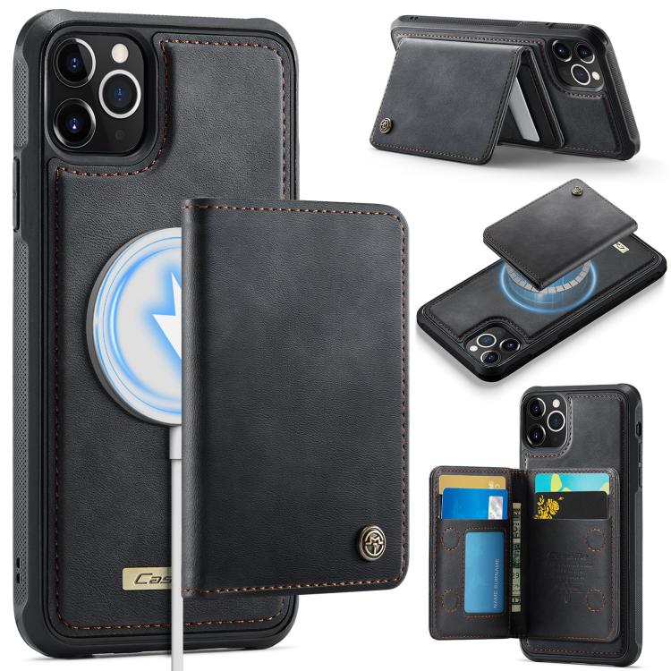 CaseMe Me80 Series Detachable Wallet Magnetic RFID Vegan Leather Phone Case, For iPhone 12 Pro Max, For iPhone 11 Pro Max, For iPhone 11, For iPhone 11 Pro