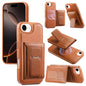 CaseNeo Retro Hinge Folding Wallet Magnetic Back Phone Case, For iPhone 17e / 16e, For iPhone 17 Pro Max, For iPhone 17 Pro, For iPhone 17, For iPhone Air, For iPhone 16 Pro Max