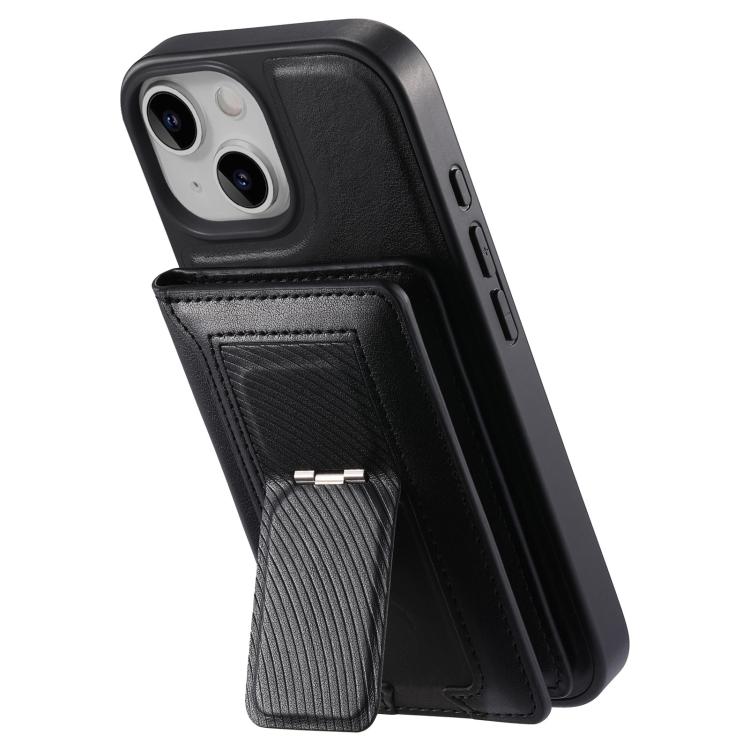 CaseNeo Retro Hinge Folding Wallet Magnetic Back Phone Case, For iPhone 13