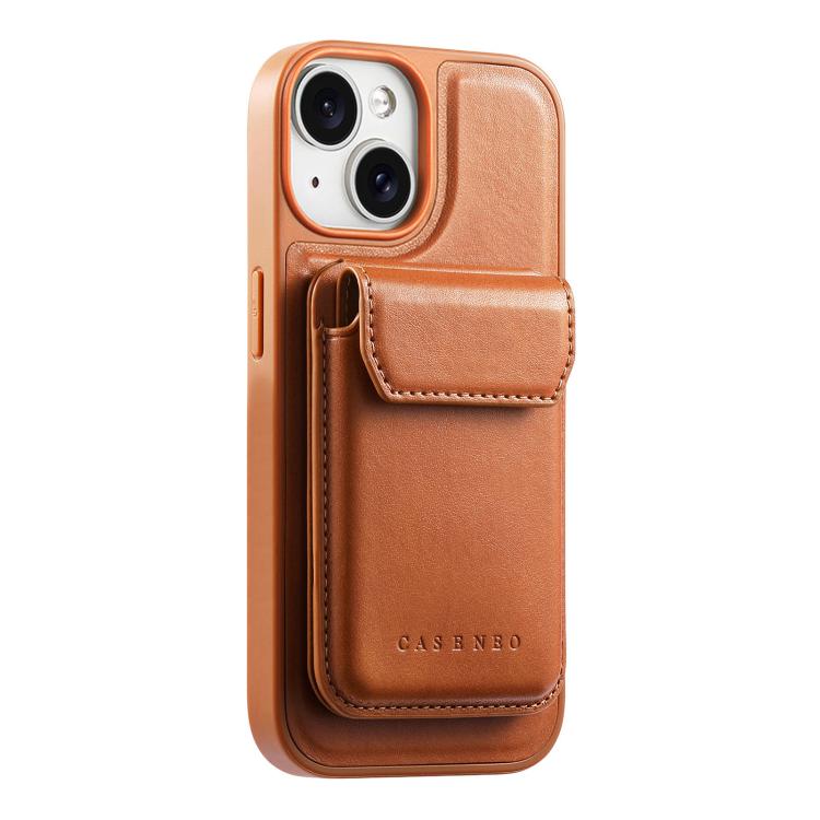 CaseNeo Retro Multi-Card Bag Magnetic Back Phone Case, For iPhone 15, For iPhone 14, For iPhone 14 Pro, For iPhone 14 Pro Max, For iPhone 13 Pro Max, For iPhone 13 Pro