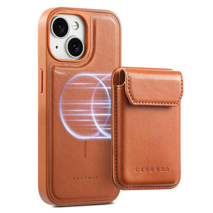 CaseNeo Retro Multi-Card Bag Magnetic Back Phone Case, For iPhone 15, For iPhone 14, For iPhone 14 Pro, For iPhone 14 Pro Max, For iPhone 13 Pro Max, For iPhone 13 Pro
