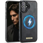 CaseMe C69 Series Magnetic Vegan Leather Back Phone Case, For iPhone 17 Pro Max, For iPhone 17 Pro, For iPhone 17, For iPhone Air
