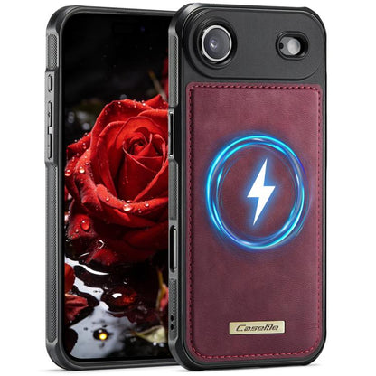 CaseMe C69 Series Magnetic Vegan Leather Back Phone Case, For iPhone 17 Pro Max, For iPhone 17 Pro, For iPhone 17, For iPhone Air