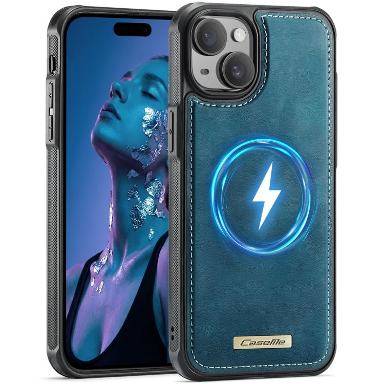 CaseMe C69 Series Magnetic Vegan Leather Back Phone Case, For iPhone 15 Pro Max, For iPhone 15 Pro, For iPhone 15, For iPhone 14
