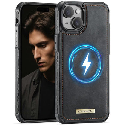 CaseMe C69 Series Magnetic Vegan Leather Back Phone Case, For iPhone 15 Pro Max, For iPhone 15 Pro, For iPhone 15, For iPhone 14