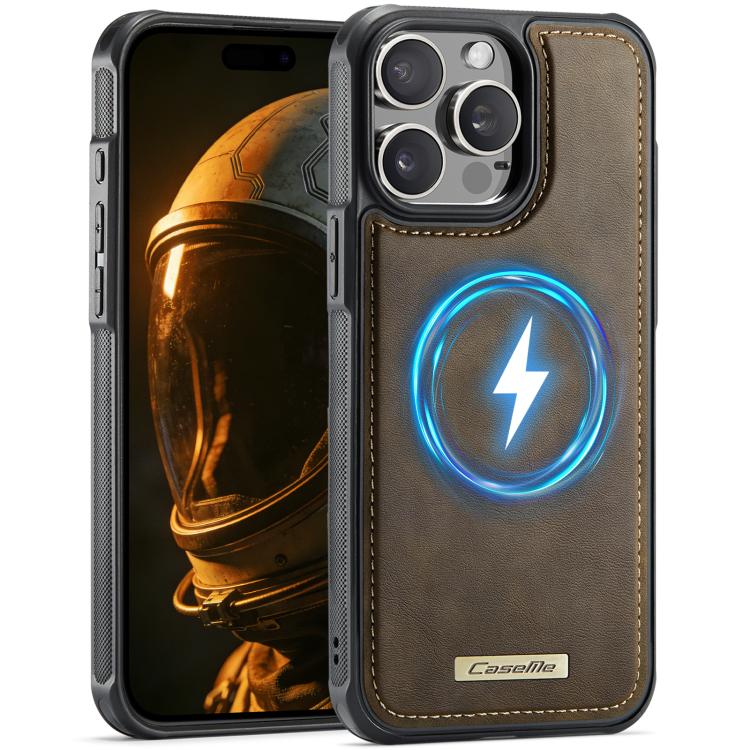 CaseMe C69 Series Magnetic Vegan Leather Back Phone Case, For iPhone 15 Pro Max, For iPhone 15 Pro, For iPhone 15, For iPhone 14